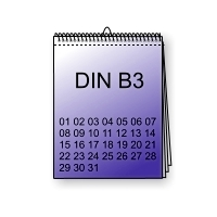 Kalender DIN B3
