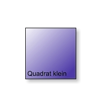 Faltblätter Quadrat klein