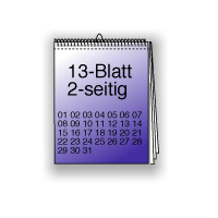 13 Blatt 2-seitig