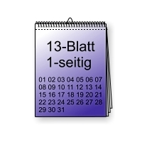13 Blatt 1-seitig