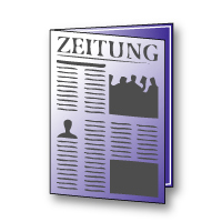 Zeitungen 45g 4/4-farbig Rheinisches Vollformat 24 Seiten