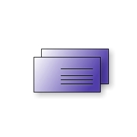 VK 85x55 mm 4/4-farbig 450g Chromo-Karton eins. Disp.lack matt