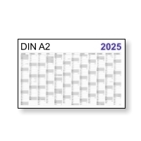 Wandkalender DIN A2 4/0-farbig Digital 160g Copy Color